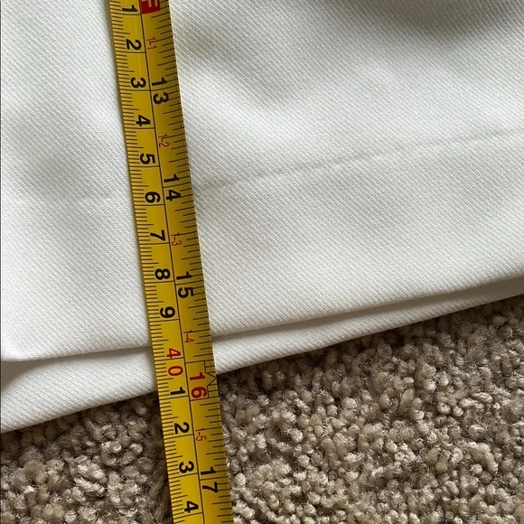 Nine West White High Waist Dress Shorts - Picture 7 of 7